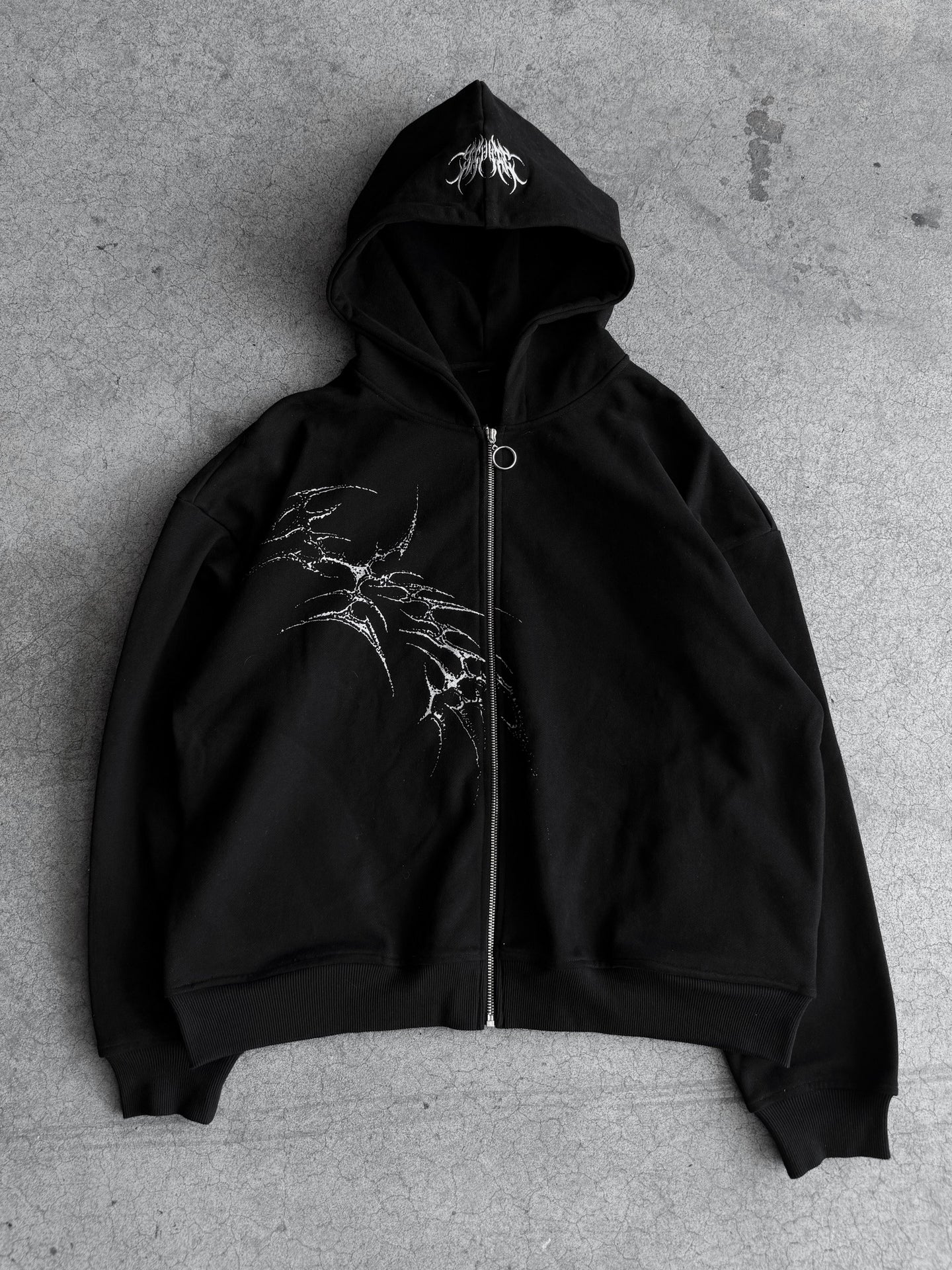 “CEMETERY” ZIP UP